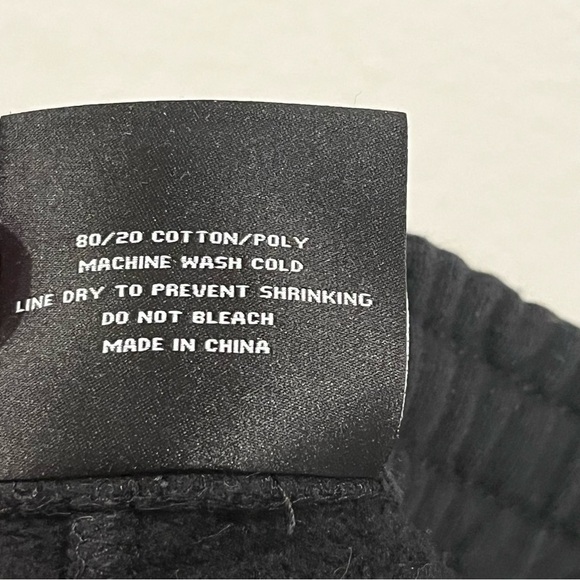 Faze Clan size small black sweat joggers with embroidered detail fkn prfct - Picture 9 of 10